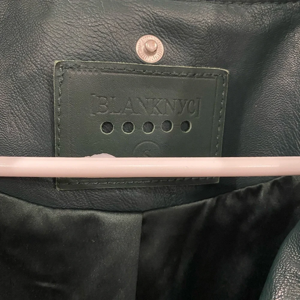 Blanknyc green leather jacket - Picture 6 of 6